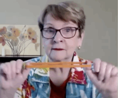 Patricia Morgan shows Resilience is like a rubber band 